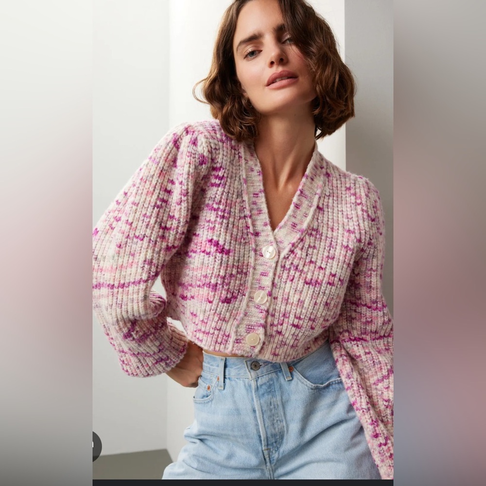 Loveshackfancy Avignon Cardigan, Size Small, NWT